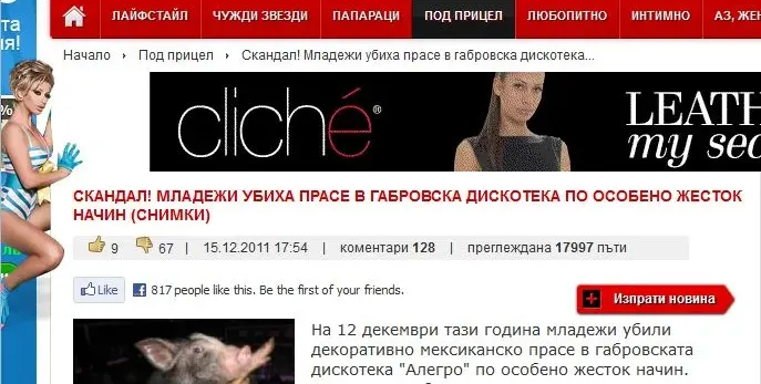 Топ 5 на най-коментираните теми в „Под прицел”