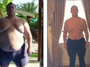 Мъж отслабна със 144 килограма за година (ВИЖТЕ КАК)