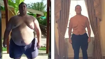 Мъж отслабна със 144 килограма за година (ВИЖТЕ КАК)