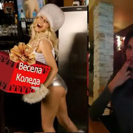 За Коледа! Златка целува, а Камелия палува (Вижте още пожелания)