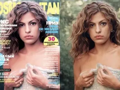 Познахте ли ги? Вижте звездите с и без фотошоп (СНИМКИ)