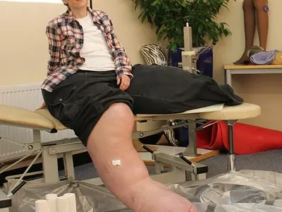 Вижте жената с най-големи крака в света