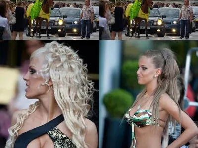 ХИТ НА БАЛА! Да си „съблечена“ като чалгарка – супер модерно! (СНИМКИ)