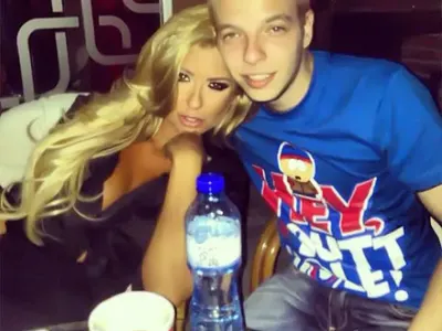 Андреа показа порасналия си брат (Фото)