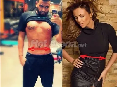 УОУ! Азис с по-тънка талия от Николета! Как го постигна? (Виж сравнителни снимки)