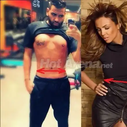 УОУ! Азис с по-тънка талия от Николета! Как го постигна? (Виж сравнителни снимки)