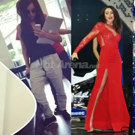 На лъжата краката са къси! Вижте истината за бедрата на Алисия! (ФОТО)