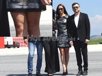 ГОЛЯМ ГАФ! Вижте какво се видя под полата на Мария Илиева (Снимка)