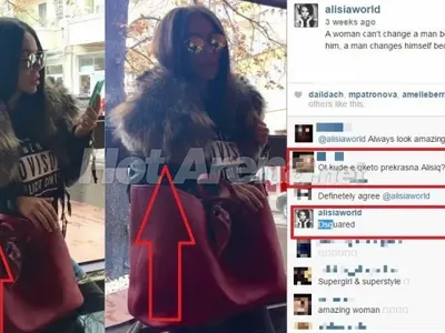 Ексклузивно! Бай Данчо направи Алисия модна икона (Версаче и Армани пасти да ядат пред творенията на певицата)