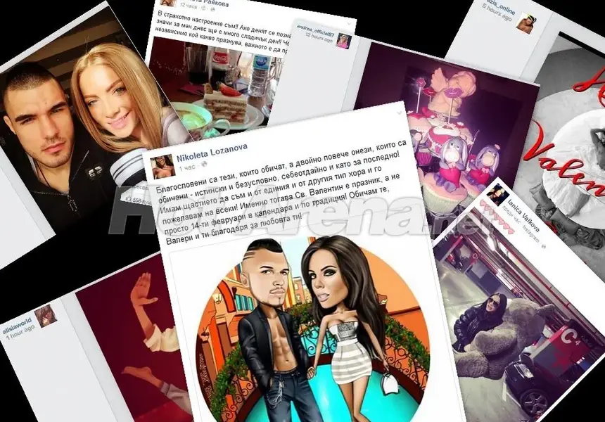 Става горещо на Свети Валентин! Николета заложи на бутиковото, Алисия фенка на пошляпването (Вижте любовните трепети на ВИП-овете)