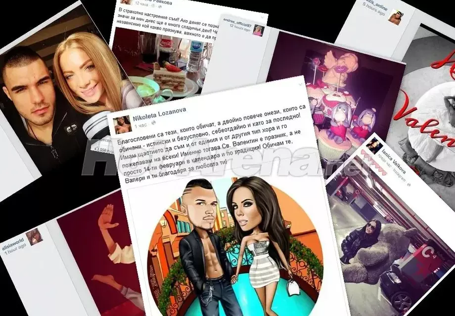 Става горещо на Свети Валентин! Николета заложи на бутиковото, Алисия фенка на пошляпването (Вижте любовните трепети на ВИП-овете)