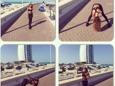 Дубай стана квартал на фолка! Мавриций и Малдивите запазена марка на плеймейтките (Пълна галерия от звезден рай!)