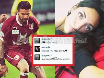 Край на криеницата! Благо се обясни в любов на новата си: Моят ангел! (Тя го нарича „моят герой“)