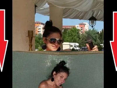 БОМБА! Кандидат-кметица с неприлични пози и фотосесии във Фейсбук (Била е фолк певица, виж кадрите в галерия)