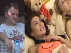 Моника и Гъмов играят театър (Моделката чисти имидж, като уж се влюбва в беден актьор)