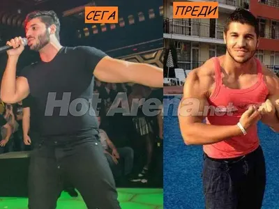 Фики чукна 100 кила, та и отгоре! Виж как му увиснаха сланинките (Мускулите му останаха само в архива му от снимки)