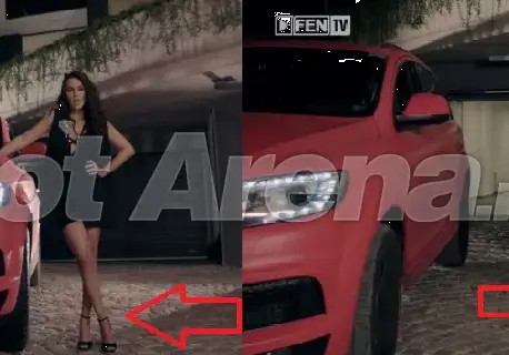 Тъп гаф в новия клип на Алисия (Вижте какво се случва, след като певицата излиза от джипа, подарък от Ники М.)