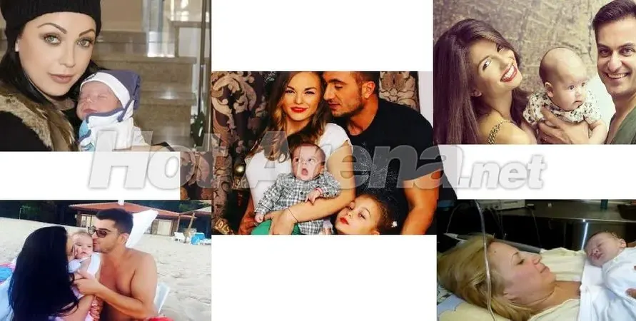 БЕЙБИ БУМ! Вижте най-известните бебета, които се родиха през изминалата 2015-а! (СНИМКИ)