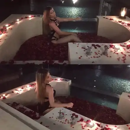 Първо в HotArena! Ники Михайлов свали Гери Никол със 101 рози! Певицата цъфти от щастие (Фото факт)