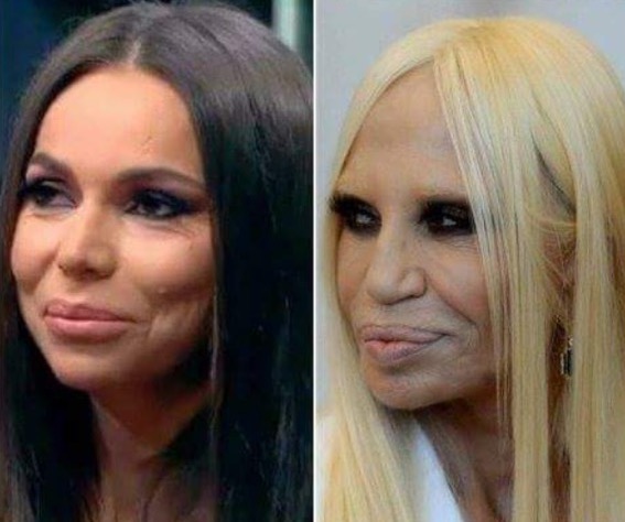 Това вече е прекалено! Сравниха Алисия с Донатела Версаче