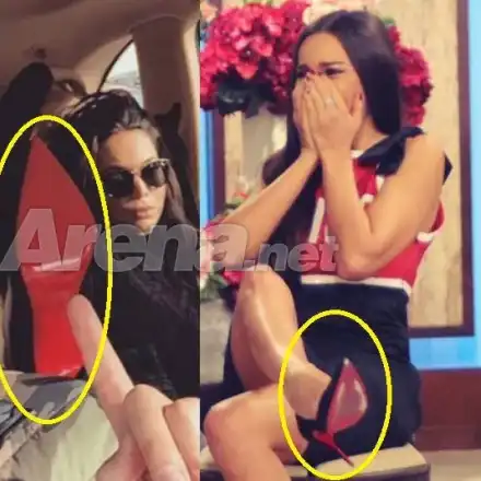 Бирма, купи едни обувки на Алисия! Тия от Ники се изтъркаха от носене! (Вижте как певицата се изложи в ефир)