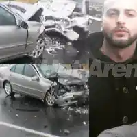 Ексклузивно! Dee и X катастрофираха на АМ „Хемус“ (Шофьорът е пострадал, ПОДРОБНОСТИ)