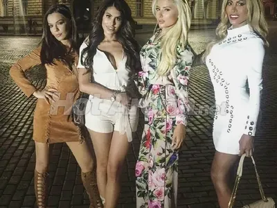 Ексклузивно в HotArena! Галена и Цвети Янева се снимат с транс същества на жълтите павета! (Уникално фото)