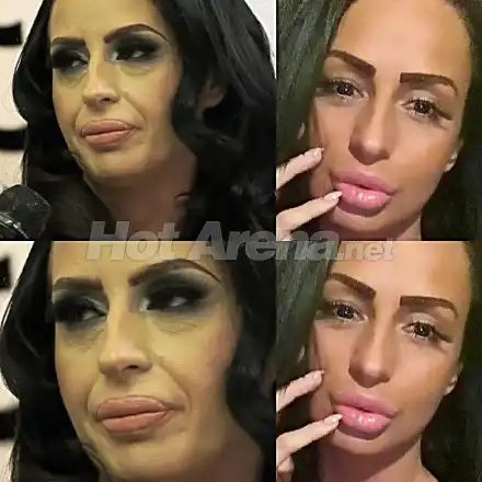 Скандалът продължава! Вижте плеймейтката Деси Димитрова БЕЗ ГРИМ! Разкрития как си урежда ангажименти в Ница заедно с бившата на бандита Вальо Бореца! (Снимки)