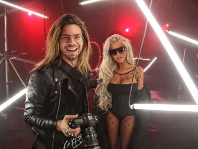 Андреа като холивудска звезда във видеото към новата си песен! Готви международен хит с Akcent (Виж първите кадри от проекта САМО ТУК)