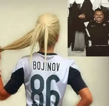 Божинов обля в сълзи секси фенка на Партизан: Искам си го обратно в Сърбия! (Вижте как се ожали блондинката)