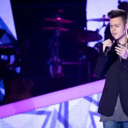 Джъстин Бийбър на сцената на „Гласът на България“