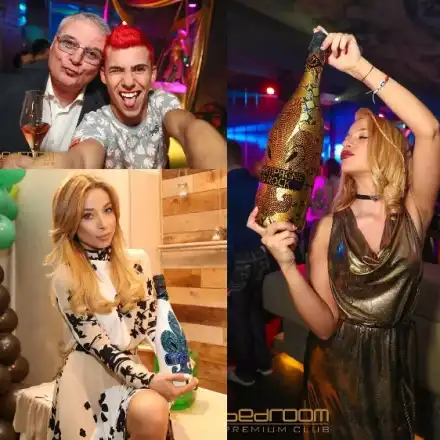 Христо Сираков почерпи плеймейтки за 8 март с питие №1 в Bedroom (СНИМКИ)