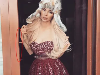 МЕГЗ крие ужасен дефект с фотошоп (Вижте доказателствата по снимките й)