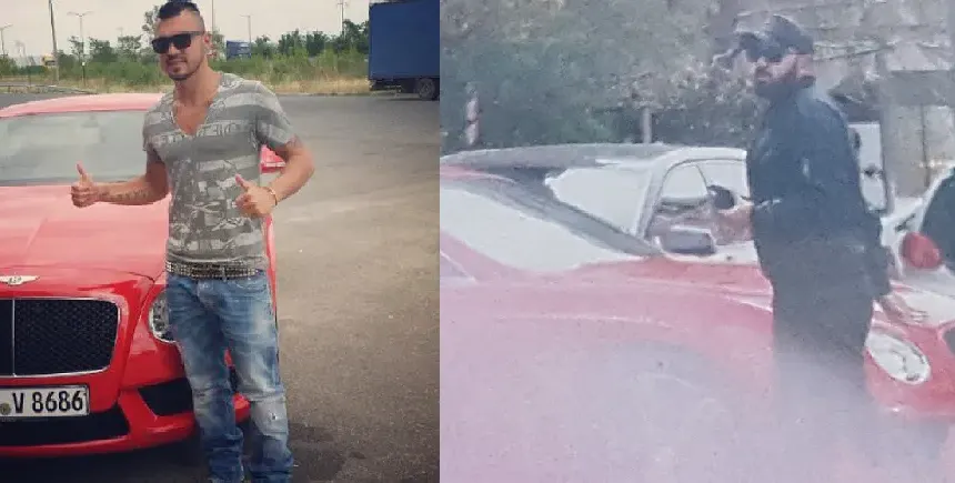 Азис пришпори червеното Бентли на Божинов, кара звяра сам (Вижте колко цака за него)
