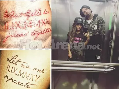 Идилия! Благо и Есмер лъснаха с нови татуировки, за да не забравят кога са се оженили! (Защо детето не фигурира в сметките им?)