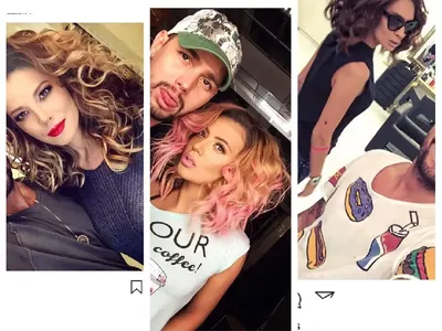 Мегз се върна към черното, защото Гери-Никол я имитира (СНИМКИ)