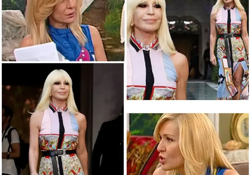 Гала и Донатела Версаче като 2 капки вода