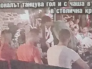 Часове след като стана баща на дъщеря: Станислав Манолев се напи като свиня! (Шок снимки от чалга кръчма)