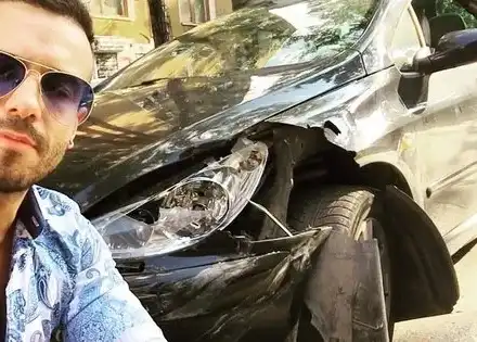 Крум се отърва на косъм в зловеща катастрофа