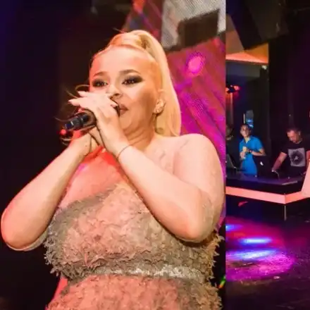 ДесиСлава продължава да дебелее мощно от бременността! Не спира с участията, макар да ги прекарва седнала на сцената (СНИМКИ)