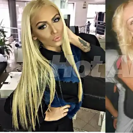 Ексклузивно в HotArena! Известна плеймейтка и чалга певица лъсна без грим и екстеншъни! Ще я познаете ли? (Снимки)