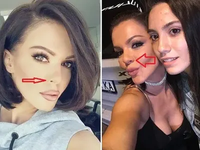 Галена, защо си смаляваш носа? (Фото доказателство за измамата)