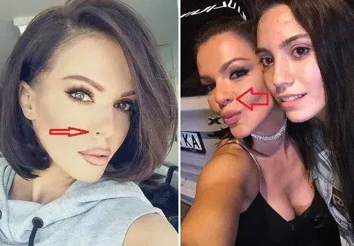 Галена, защо си смаляваш носа? (Фото доказателство за измамата)
