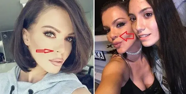 Галена, защо си смаляваш носа? (Фото доказателство за измамата)
