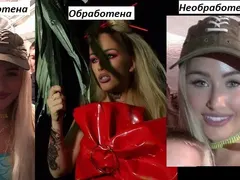Гери-Никол без Фотошоп и филтри изглежда като малко момиченце с бузки! Колко невинно е лицето й без 2 тона грим и обработка (СНИМКИ)