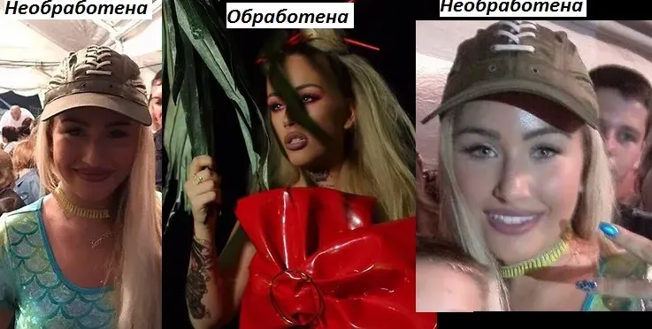 Гери-Никол без Фотошоп и филтри изглежда като малко момиченце с бузки! Колко невинно е лицето й без 2 тона грим и обработка (СНИМКИ)