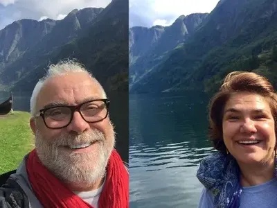 Марта Вачкова и Владо Пенев на таен круиз, щракат си самостоятелни селфита (Снимки)