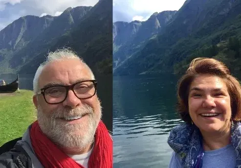 Марта Вачкова и Владо Пенев на таен круиз, щракат си самостоятелни селфита (Снимки)