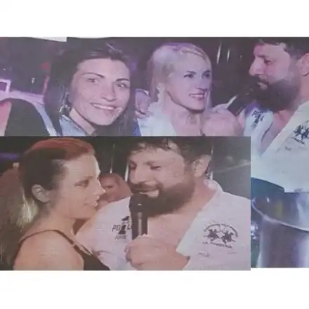 Шаферки щипят Стораро! Певецът стана част от моминско парти