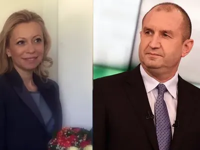 Палавница от ГЕРБ сваля Румен Радев!  Проби охраната на държавния глава, за да му прошепне нещо тайно на ушенце